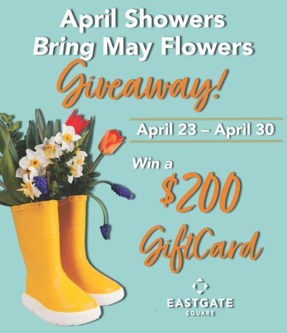 April Showers Bring May Flowers Giveaway